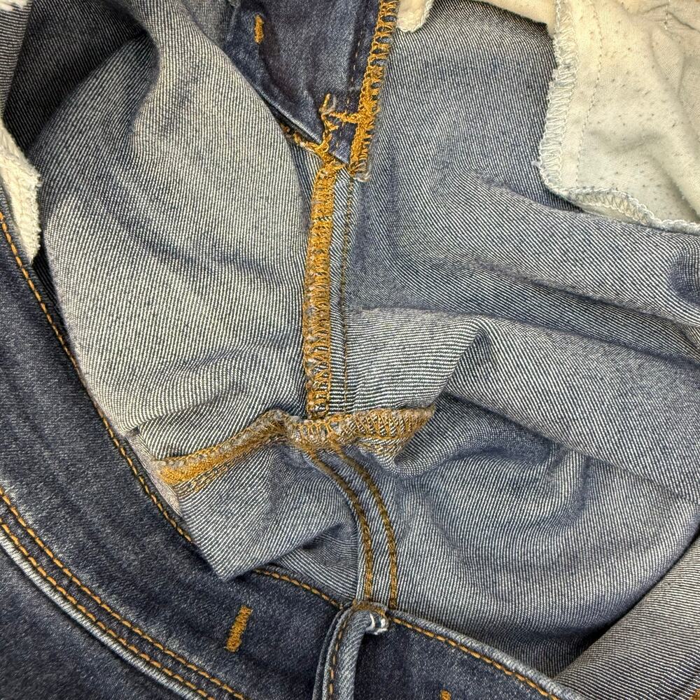 Free People Jeans Women's 29(8) Dark Blue Skinny Mid Rise Fit Minimalist Preppy - Picture 8 of 13